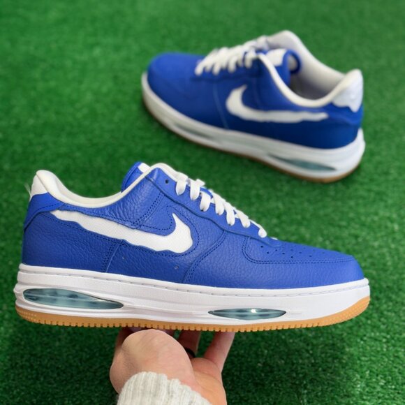 Nike Air Force 1 Low EVO Mens Running Shoes Blue HF3630-400 VNDS Sz 10 - Picture 1 of 7